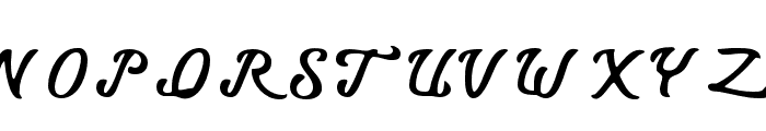 TalmanoRough-Regular Font UPPERCASE