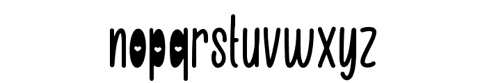 Tamepik Font LOWERCASE