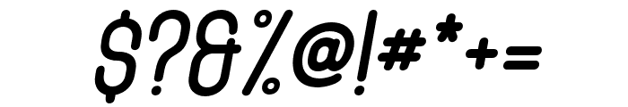 Tanaka-BoldItalic Font OTHER CHARS
