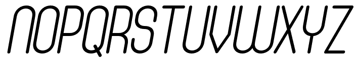 Tanaka-Italic Font UPPERCASE