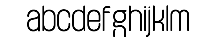Tanaka-Regular Font LOWERCASE