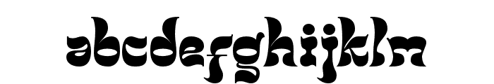 Tandsok-Regular Font LOWERCASE
