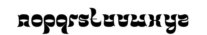 Tandsok-Regular Font LOWERCASE
