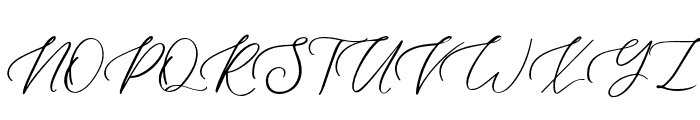 Tanesha-Regular Font UPPERCASE