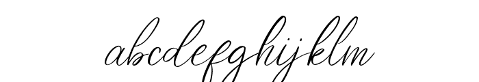Tanesha-Regular Font LOWERCASE
