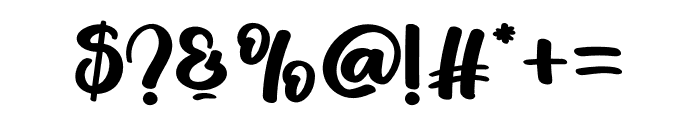 Tangle Font OTHER CHARS