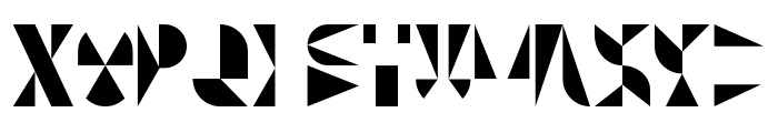 Tangram Inferior Layer Font LOWERCASE