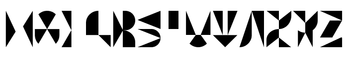 Tangram Main Layer Font LOWERCASE
