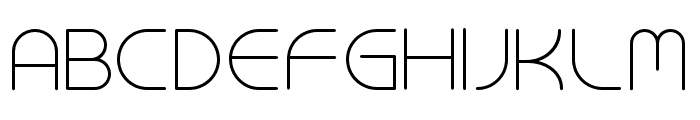 Tangsel Font LOWERCASE