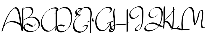 Tangthimja Font UPPERCASE