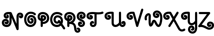 Tania  Font UPPERCASE