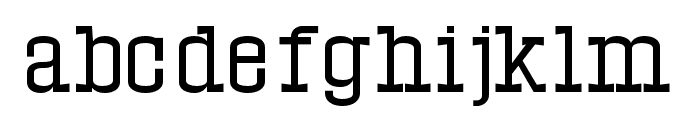 Tantic regular Font LOWERCASE