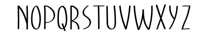 Tantriums Font UPPERCASE