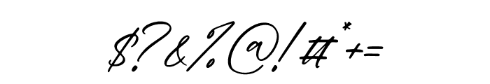 Taqeetta Khareey Italic Font OTHER CHARS