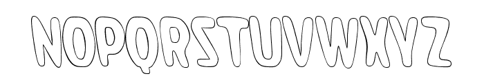 TaratokOutline Font LOWERCASE