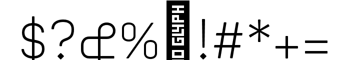 Tareef1-Regular Font OTHER CHARS
