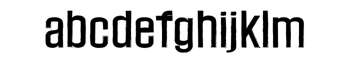 Targeeb-Regular Font LOWERCASE