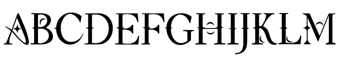 Tarot Font UPPERCASE