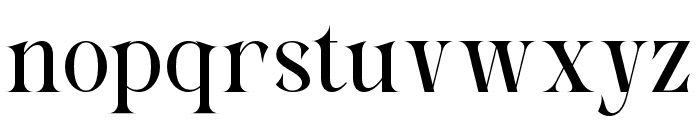Tasero Regular Font LOWERCASE
