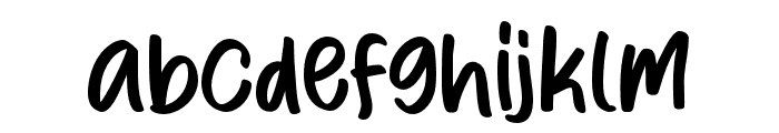 TastyBrownies-Regular Font LOWERCASE
