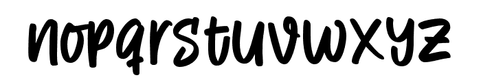 TastyBrownies-Regular Font LOWERCASE