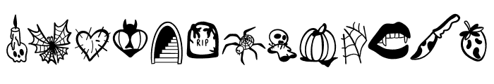 Tattoo Halloween FONT