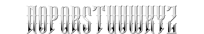 Tattoo Master Effects Font UPPERCASE