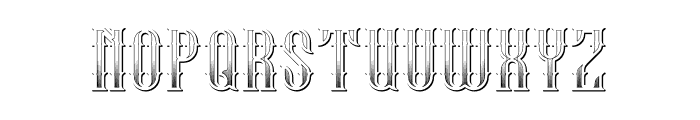 Tattoo Master Effects Font LOWERCASE
