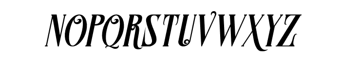 Tattoobeast-Italic Font LOWERCASE