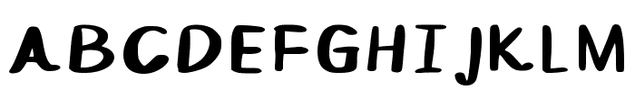 Tawklm Regular Font UPPERCASE