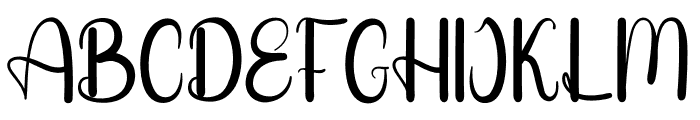 Taylor Swift Font UPPERCASE
