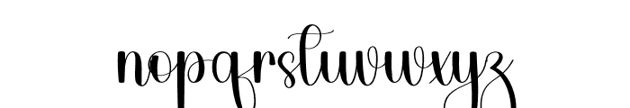 Teacher Authentic Font LOWERCASE