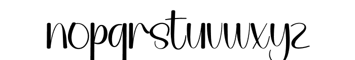 Teacher Humble Font LOWERCASE