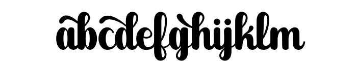 Teacher Tumbler Regular Font LOWERCASE