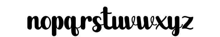 Teacher Tumbler Regular Font LOWERCASE