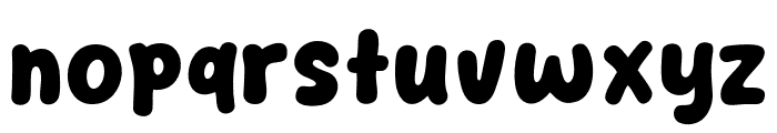 Tealand Font LOWERCASE