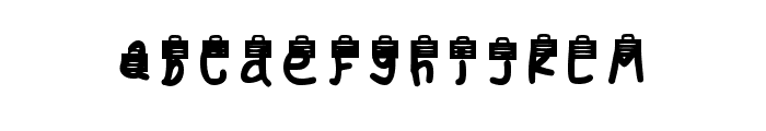 Teapot Regular Font LOWERCASE