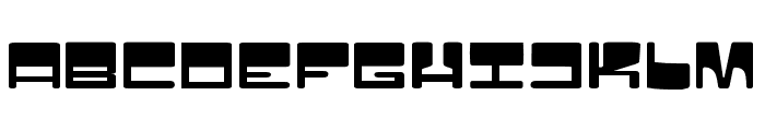 TechnoCapsule-Regular Font UPPERCASE