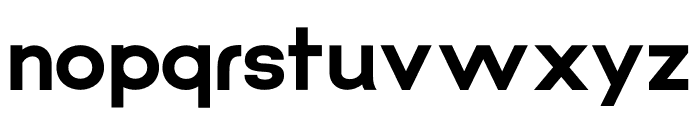 Techno_Nue ExtraBold Font LOWERCASE