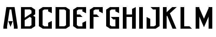 Technocrazy Regular Font UPPERCASE