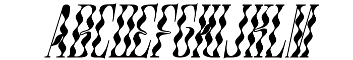 Technology Showcasing Regular Italic Font LOWERCASE