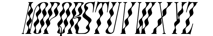 Technology Showcasing Regular Italic Font LOWERCASE