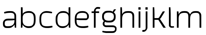 TecnaLight Font LOWERCASE