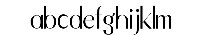 Tecnik-Regular Font LOWERCASE