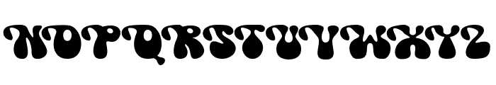 Teenage Crookite Regular Font UPPERCASE