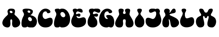Teenage Crookite Regular Font LOWERCASE