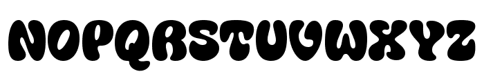 Teenage Hybrid Font UPPERCASE