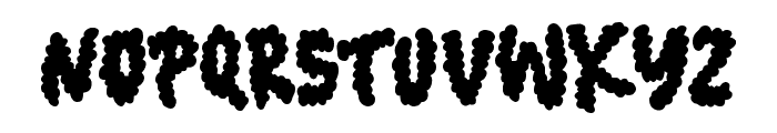 Teenage Kloudy Regular Font LOWERCASE