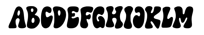 Teenage Madness Font UPPERCASE