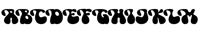 TeenageCrookite-Regular Font UPPERCASE